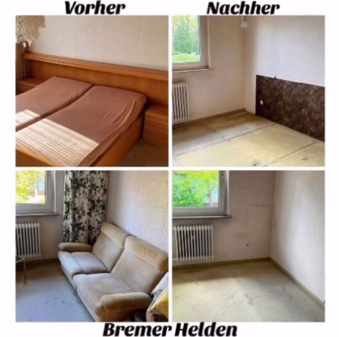 Entrümpelung Delmenhorst – Wohnbereich sorgfältig räumen im Festpreis