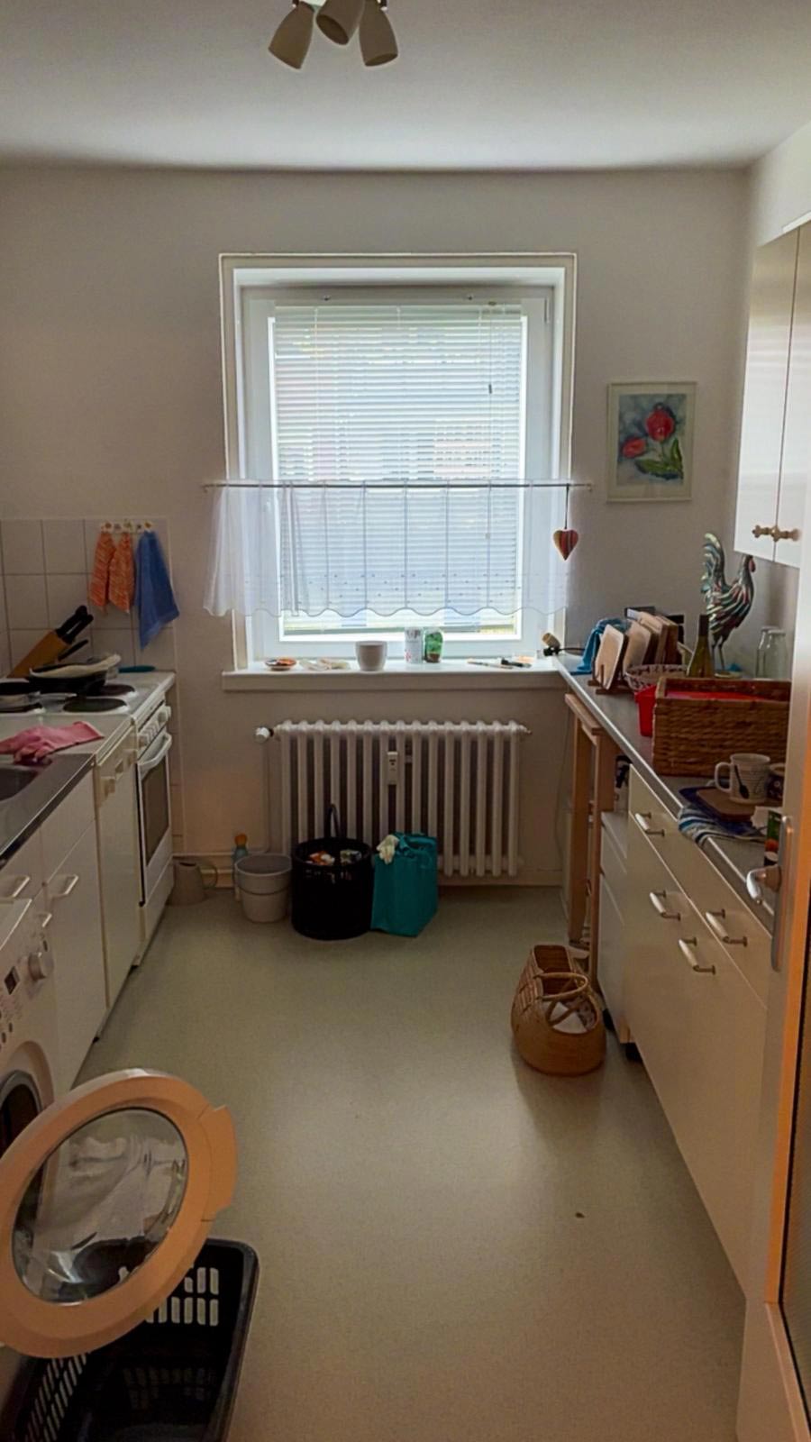 Küche vor der Haushaltsauflösung in Oldenburg mit Möbeln und Hausrat